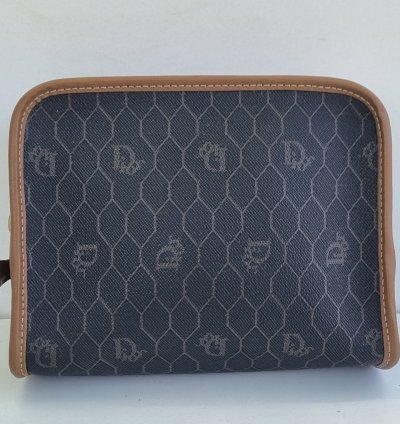 Christian Dior Honeycomb Vintage Pouch Bag